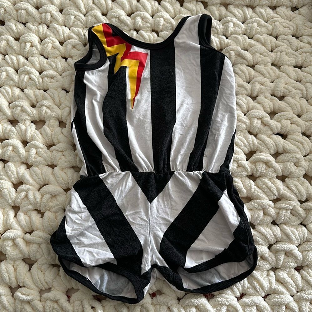 Wee Monster - David Bowie-inspired girls romper